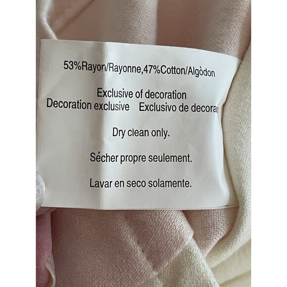 Kids Line Luxury Embroidered Valance Flowers Butterfly Pink Nursery Girls 60x15 - Picture 13 of 14